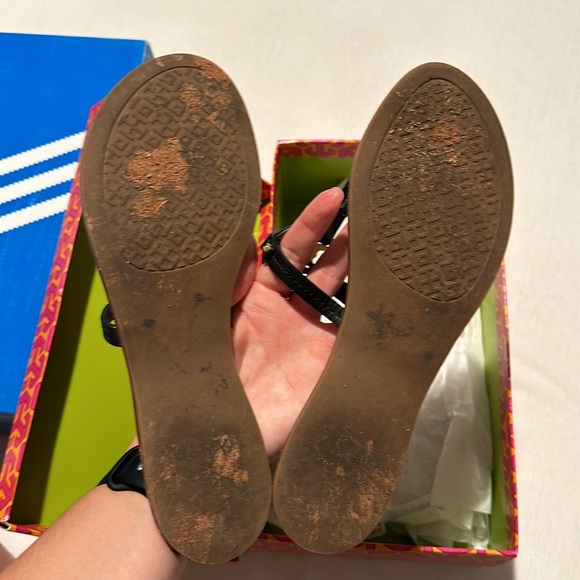 Tory Burch Mini Miller, black, size 8 - Picture 2 of 3